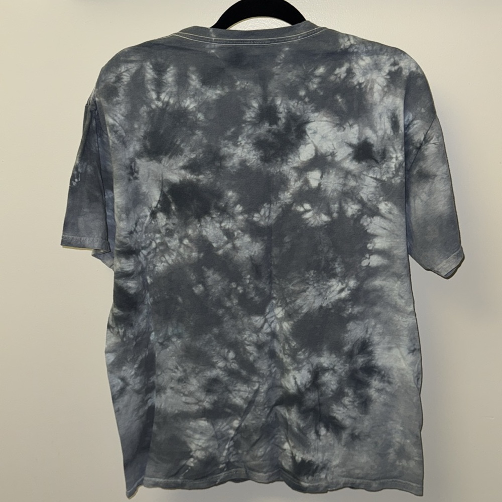 Chemistry NASA T-shirt Size L Color Gray White Black Tie-dye - Picture 6 of 9